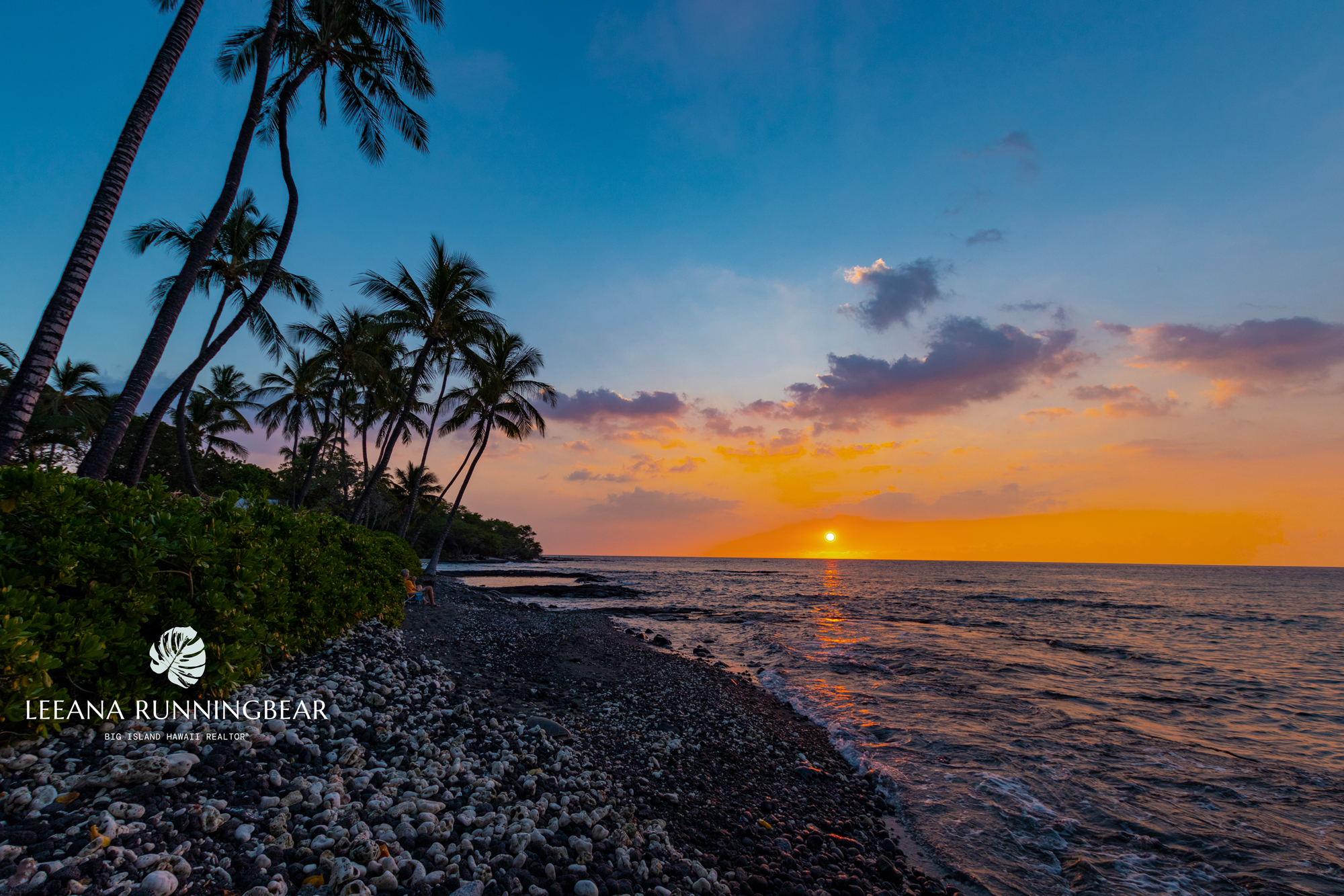 Puako Sunset by Leeana Runningbear